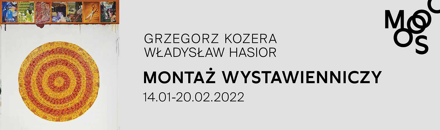 Grzegorz Kozera, Natarczywe aluzje, 2016, kolaż, akryl, płótno, 120 x 100 cm, fot. Adam Gut